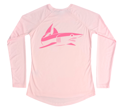 Mako Shark Performance Build-A-Shirt (Women - Back / PB)