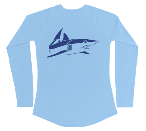 Mako Shark Performance Build-A-Shirt (Women - Back / CB)