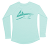 Mako Shark Women's Long Sleeve Swim Shirt