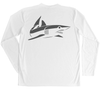 Mako Shark Performance Build-A-Shirt (Back / WH)
