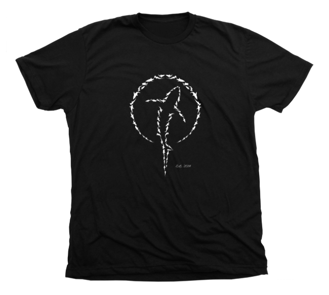 Shark Zen 10th Anniversary Shark Collage T-Shirt