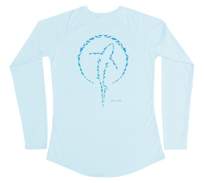 Shark Zen 10th Anniversary Shark Collage Performance Shirt (Women)