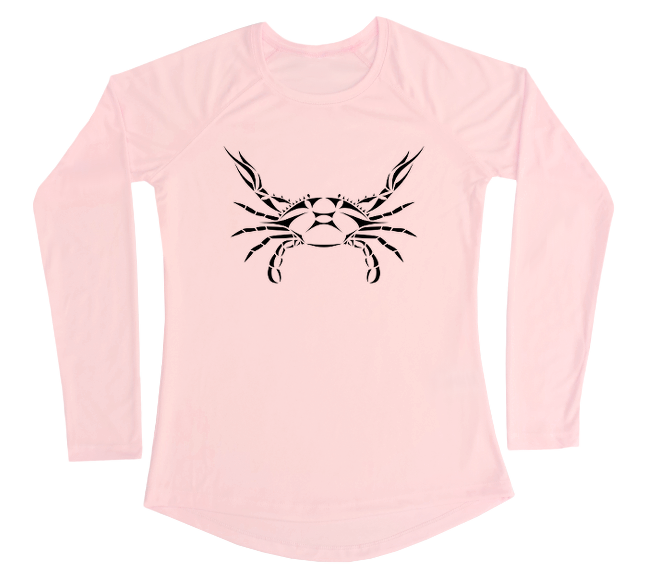 Blue Crab Performance Build-A-Shirt (Women - Front / PB)