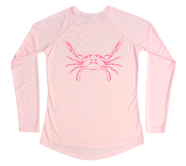 Blue Crab Performance Build-A-Shirt (Women - Back / PB)