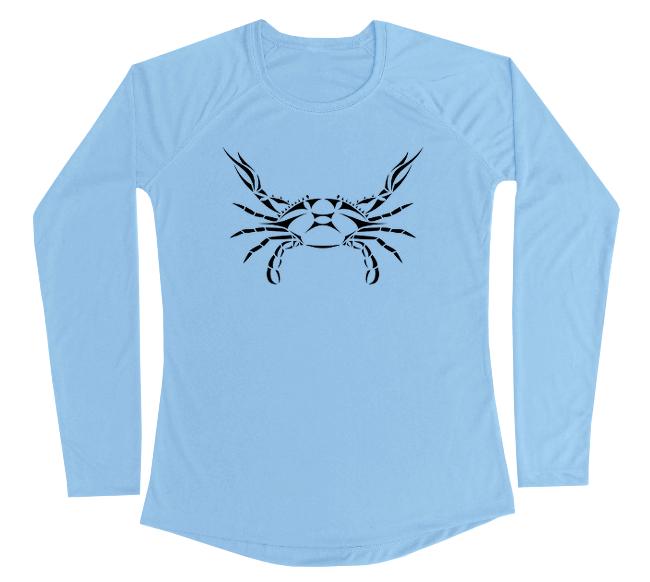 Blue Crab Performance Build-A-Shirt (Women - Front / CB)