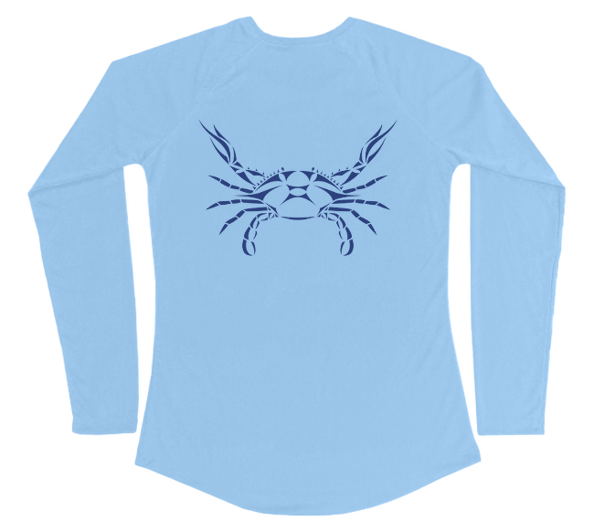 Blue Crab Performance Build-A-Shirt (Women - Back / CB)