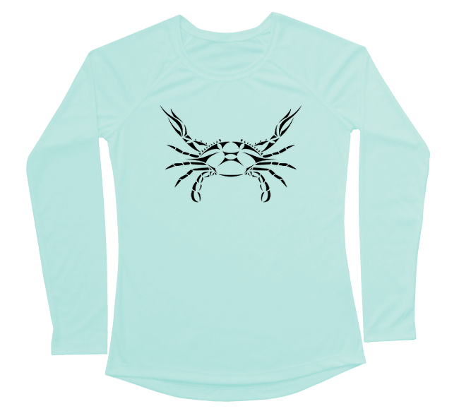 Blue Crab Performance Build-A-Shirt (Women - Front / SG)