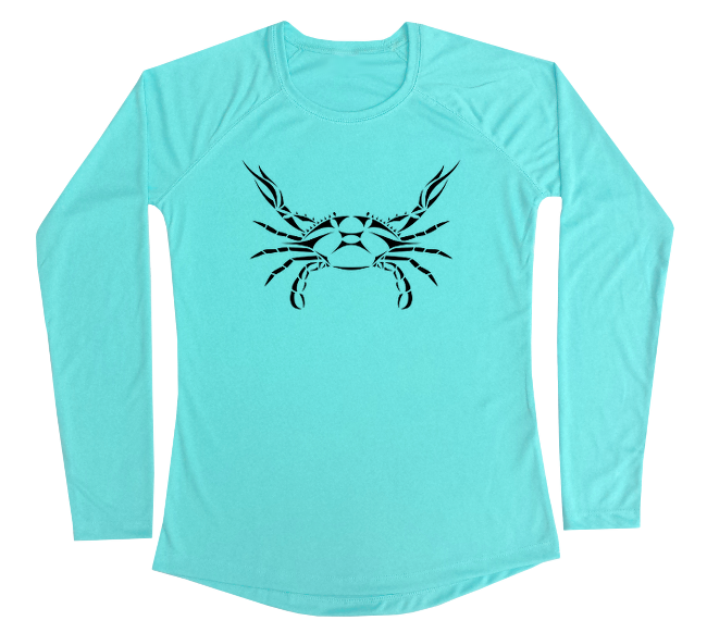 Blue Crab Performance Build-A-Shirt (Women - Front / WB)