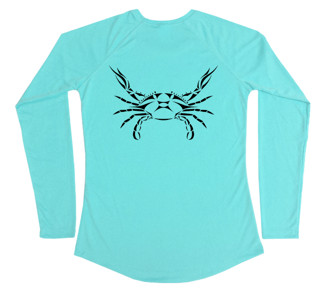 Blue Crab Performance Build-A-Shirt (Women - Back / WB)