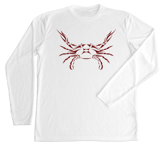 Blue Crab Performance Build-A-Shirt (Front / WH)