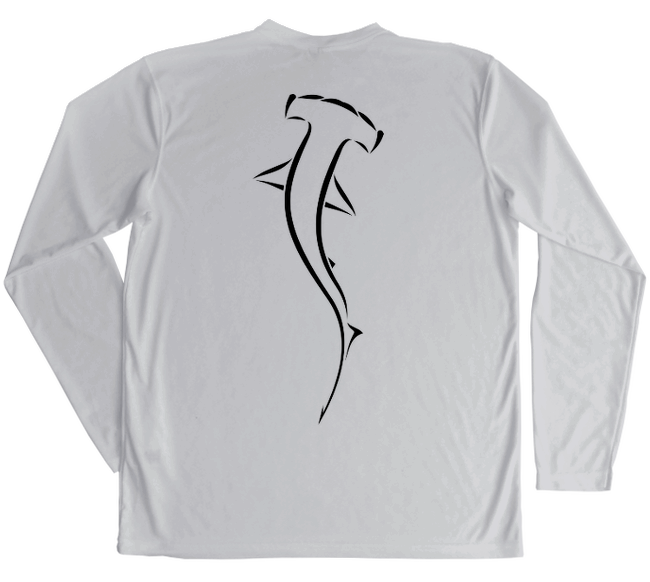 Sun Protection Shirt | Men's Swimming Hammerhead Shark Shirt