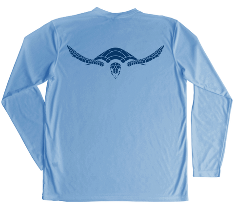 Hawksbill Sea Turtle Performance Build-A-Shirt (Back / CB)