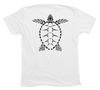Loggerhead Sea Turtle T-Shirt Build-A-Shirt (Back / WH)