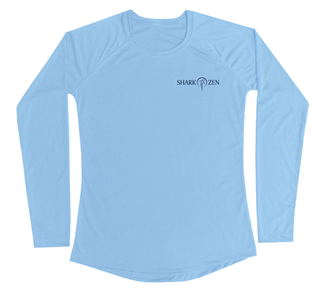 Ladies Shark Zen Whale Shark Shirt - Front
