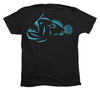 Anglerfish T-Shirt Build-A-Shirt (Back / BL)