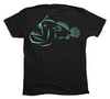 Anglerfish T-Shirt Build-A-Shirt (Back / BL)
