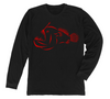 Anglerfish Long Sleeve T-Shirt Build-A-Shirt (Front / BL)