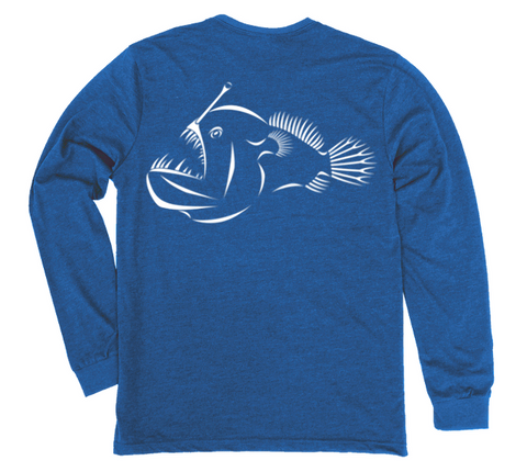 Anglerfish Long Sleeve T-Shirt Build-A-Shirt (Back / CH)