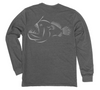 Anglerfish Long Sleeve T-Shirt Build-A-Shirt (Back / HT)
