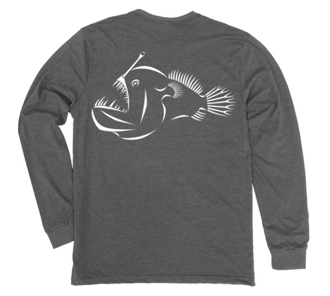 Anglerfish Long Sleeve T-Shirt Build-A-Shirt (Back / HT)