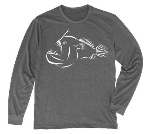 Anglerfish Long Sleeve T-Shirt Build-A-Shirt (Front / HT)
