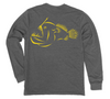 Anglerfish Long Sleeve T-Shirt Build-A-Shirt (Back / HT)