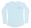 Octopus Performance Shirt [Women / Beachscape - Arctic Blue / Back]