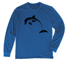 Dolphin Long Sleeve T-Shirt Build-A-Shirt (Front / CH)