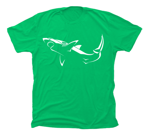 Great White Shark T-Shirt Build-A-Shirt (Front / EN)