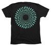 Great White Shark Mandala T-Shirt Build-A-Shirt (Back / BL)