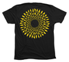 Great White Shark Mandala T-Shirt Build-A-Shirt (Back / BL)