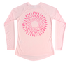Great White Shark Mandala Performance Build-A-Shirt (Women - Back / PB)