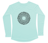 Great White Shark Mandala Performance Build-A-Shirt (Women - Front / SG)