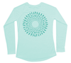 Great White Shark Mandala Performance Build-A-Shirt (Women - Back / SG)