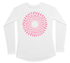 Great White Shark Mandala Performance Build-A-Shirt (Women - Back / WH)
