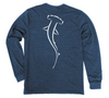 Hammerhead Long Sleeve T-Shirt Build-A-Shirt (Back / NH)