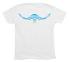 Hawksbill Sea Turtle Beachscape White T-Shirt