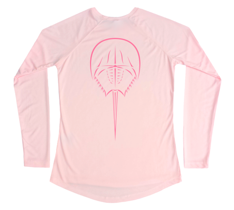 Horseshoe Crab Performance Build-A-Shirt (Women - Back / PB)