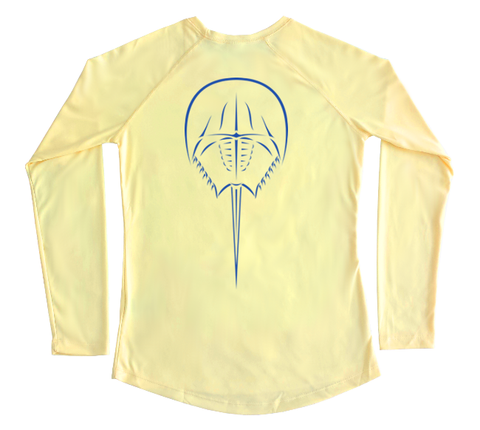 Horseshoe Crab Performance Build-A-Shirt (Women - Back / PY)
