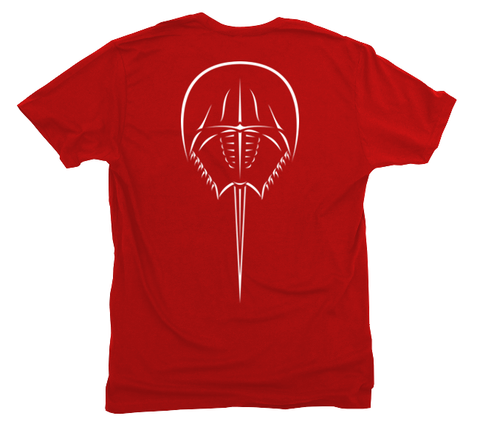 Horseshoe Crab T-Shirt Build-A-Shirt (Back / RE)