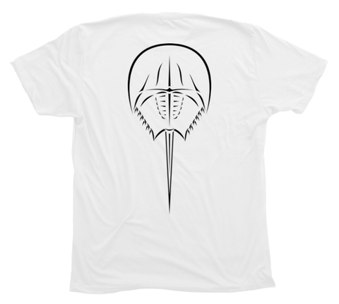 Horseshoe Crab T-Shirt Build-A-Shirt (Back / WH)