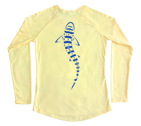 Leopard Shark Performance Build-A-Shirt (Women - Back / PY)
