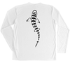 Leopard Shark Performance Build-A-Shirt (Back / WH)