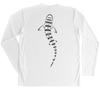 Leopard Shark Performance Build-A-Shirt (Back / WH)