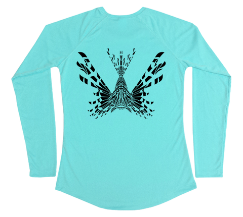 Lionfish Women's Long Sleeve Swim Shirt