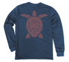 Sea Turtle Coral Form Long Sleeve T-Shirt