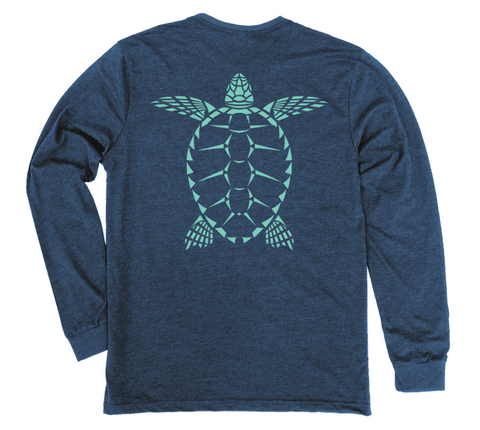 Loggerhead Sea Turtle Long Sleeve T-Shirt