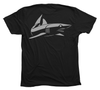 Mako Shark T-Shirt Build-A-Shirt (Back / BL)
