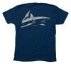 Mako Shark T-Shirt Build-A-Shirt (Back / MN)