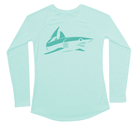 Mako Shark Women's Long Sleeve Swim Shirt